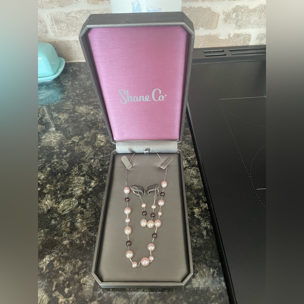 Pink Pearl Necklace